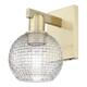 Option Antique Brass / Clear Basketweave