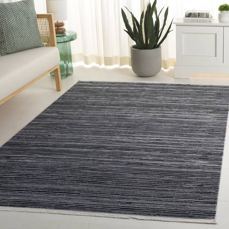 SAFAVIEH Mila Hansina Modern & Contemporary Rug - 4' x 6' - Beige/Black