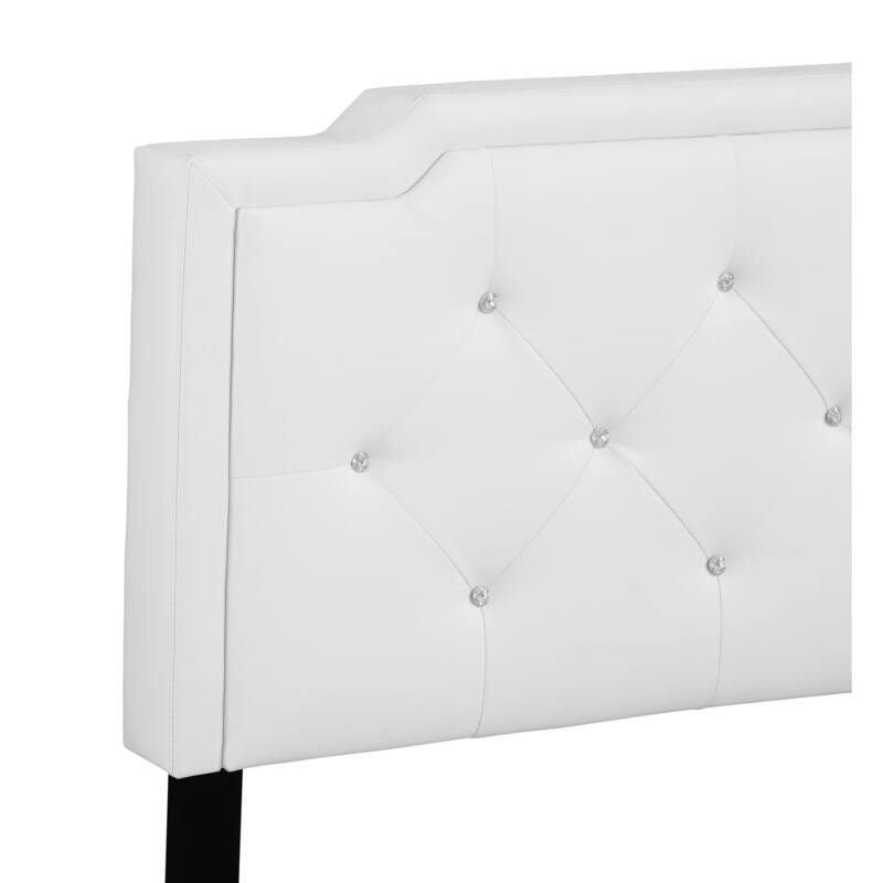 White Twin Bed - Casual Style Bedroom Furniture - Modern Design