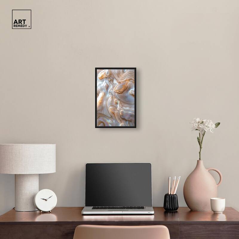 Fluid Preciousness I Canvas by Art Remedy