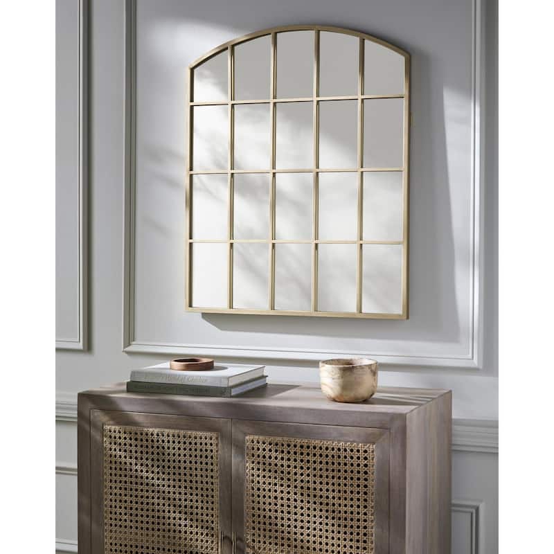 Fitch Traditional Wall Mirror - 36"H x 30"W - Gold