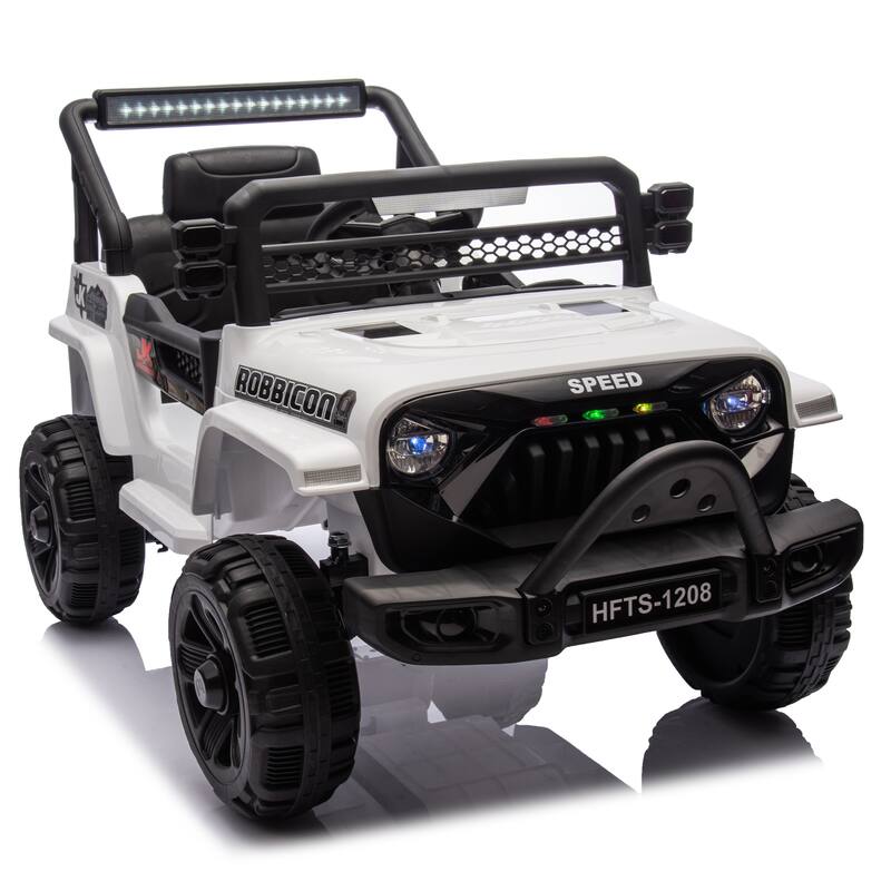 Kids Ride-On Electric Truck 12V with Remote & Learning Features - Xmas Gift
