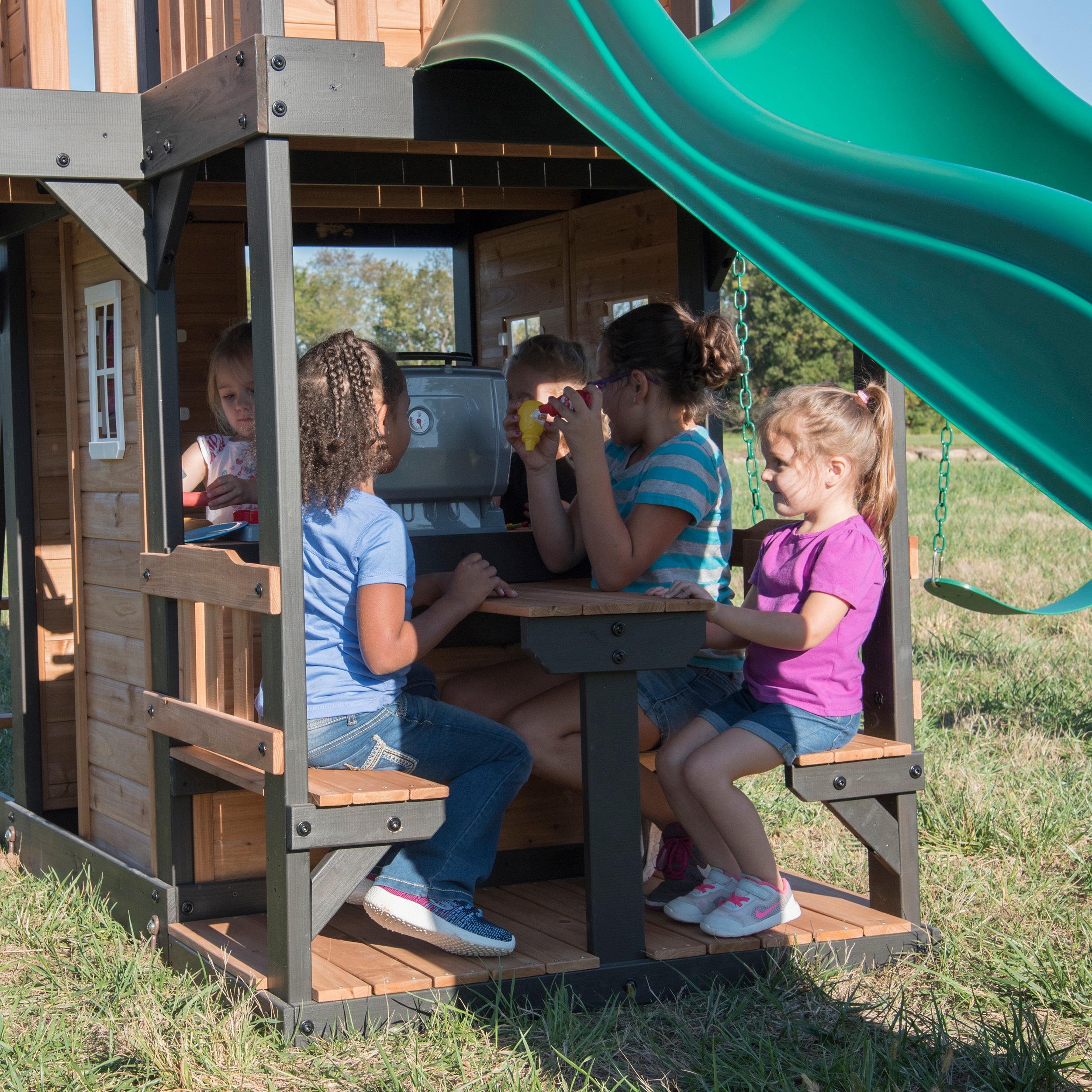 Backyard Discovery Canyon Creek Swing Set - Overstock - 35892866