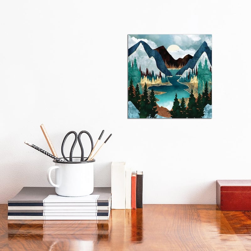 iCanvas "River Vista" by SpaceFrog Designs Canvas Print - 12x12x1.5