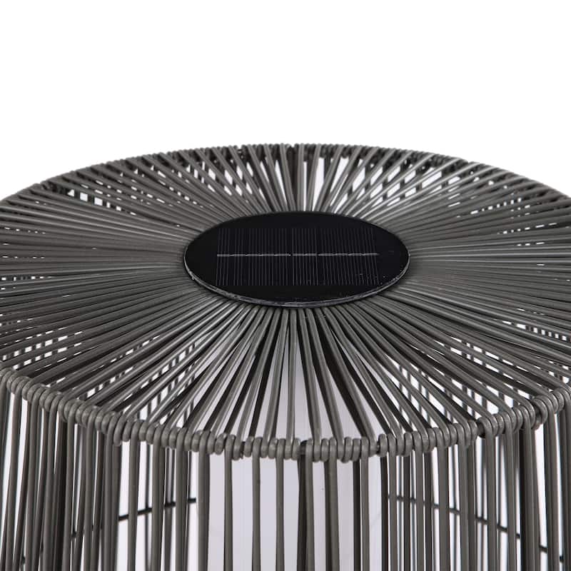 2 Pack Solar Outdoor LED Light Floor Lamp