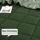 preview thumbnail 37 of 36, 3pc Down Comforter Set Queen Size with Two Shams