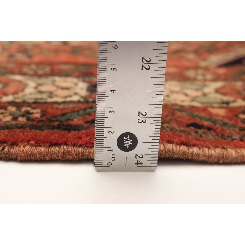 ECARPETGALLERY Hand-knotted Andelz Copper Wool Rug - 3'8 x 9'8