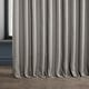 preview thumbnail 142 of 160, Exclusive Fabrics Textured Faux Linen Extra Wide Room Darkening Curtains for Bedroom & Living Room Curtains (1 Panel)