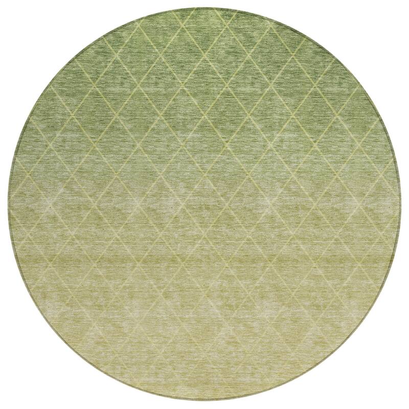 HomeRoots Geometric Transitional Rectangle Outdoor Rug