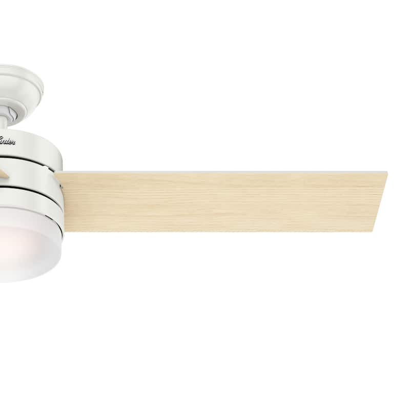 Hunter 54" Exeter Ceiling Fan with LED Light Kit and Remote Control