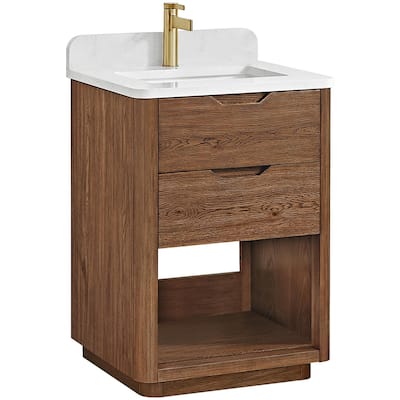 Miseno MV-HARB24-GW Harbin 24" Free Standing Single Basin Vanity Set