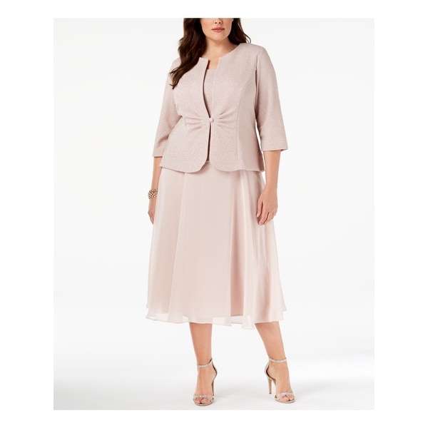 womens pink midi dress