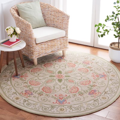 SAFAVIEH Handmade Chelsea Brooklyn French Country Wool Rug