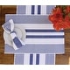 preview thumbnail 2 of 1, Blue & White Cotton Reversible July Fourth Napkin Set of 6 - Set of 6