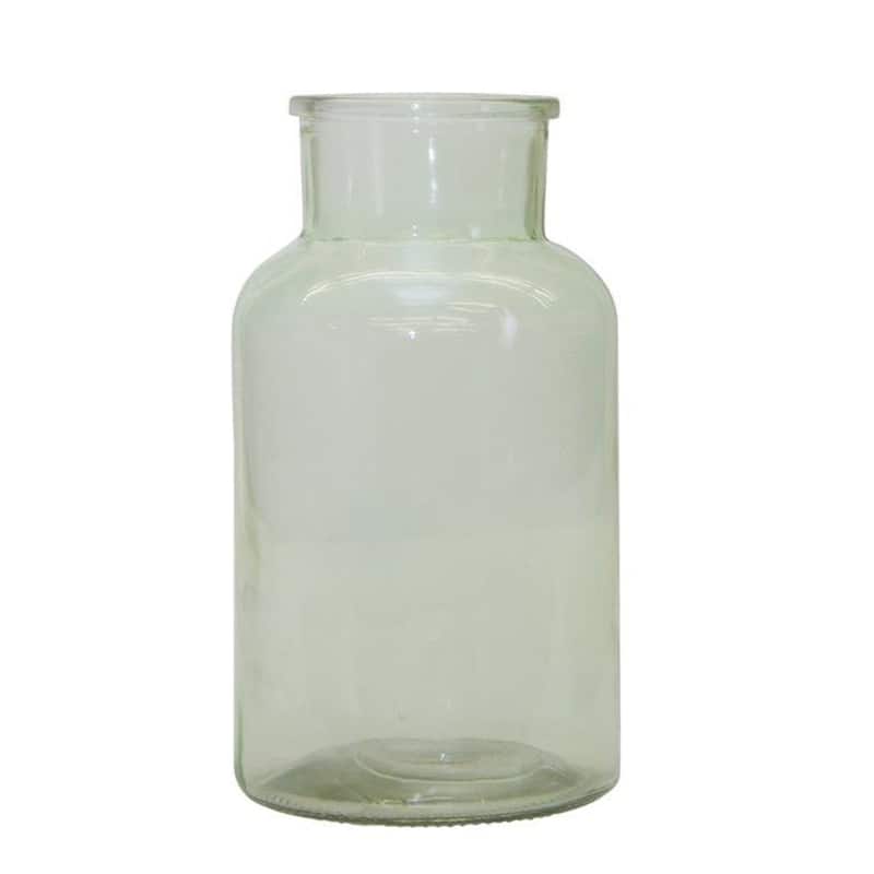 Transparent Glass Vase - 10.25" - Clear