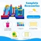 preview thumbnail 9 of 8, Costway Inflatable Bounce House 5-in-1 Inflatable Bouncer