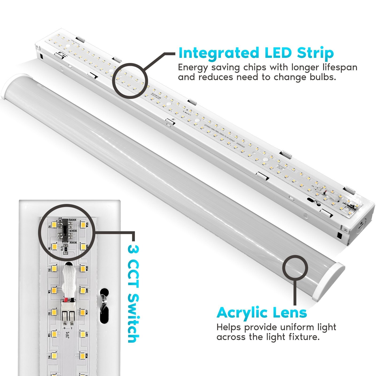 Sealed led shop lights Outlet