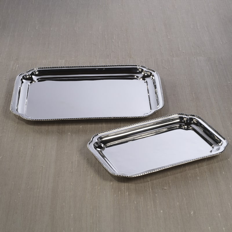 Andrea Polished Brass Tray