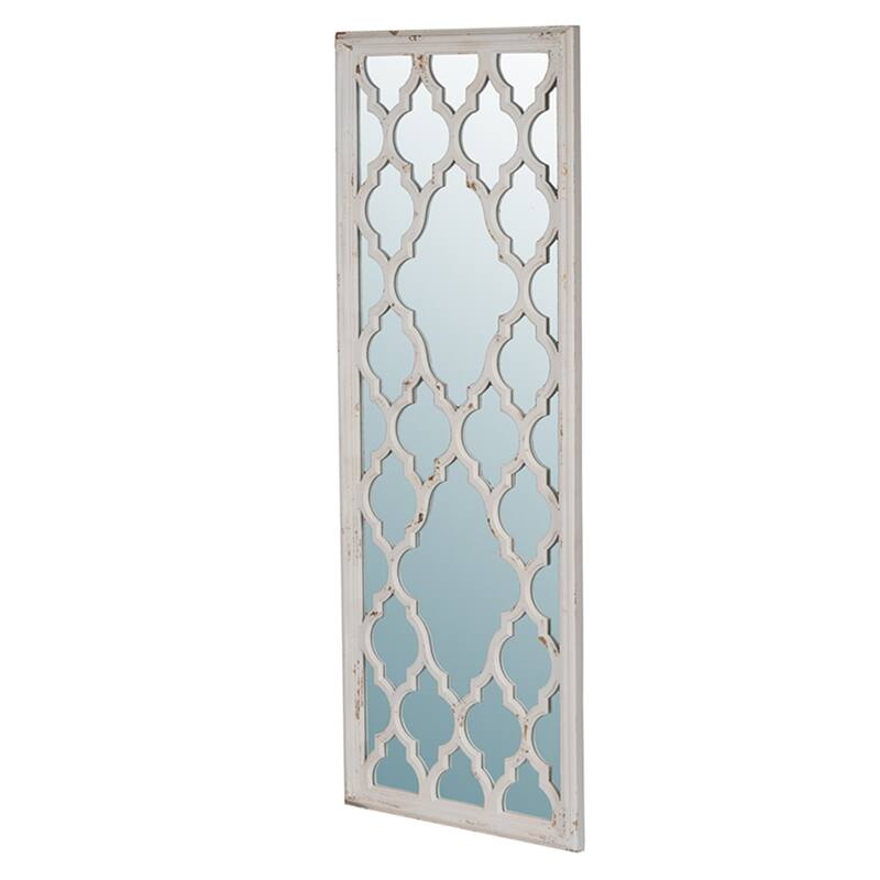 Distressed Floor Mirror