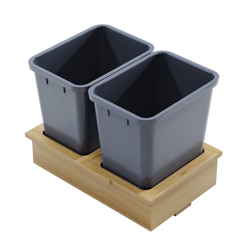 Dowell 18" Double Bin Pullout Set