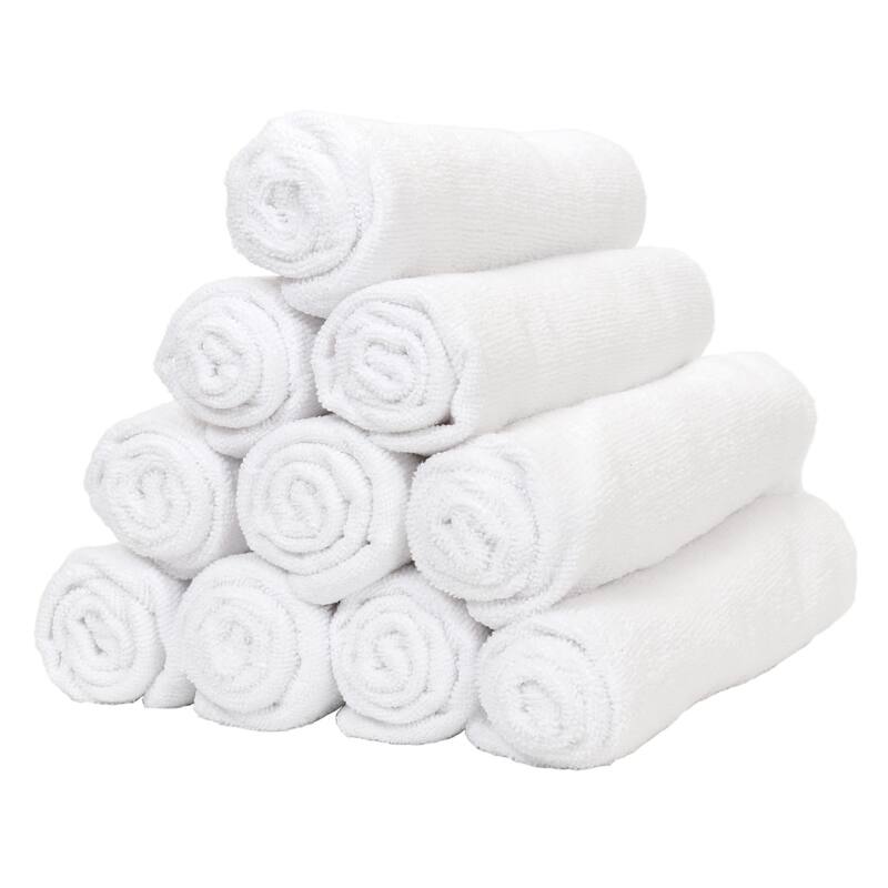 Arkwright Microfiber 12-Piece Hand Towels