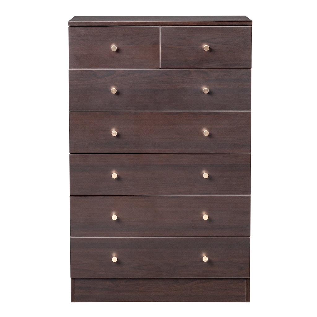 Modern Simple Dresser P2 Particle Board Storage for Bedroom, Living Room, or Home Office
