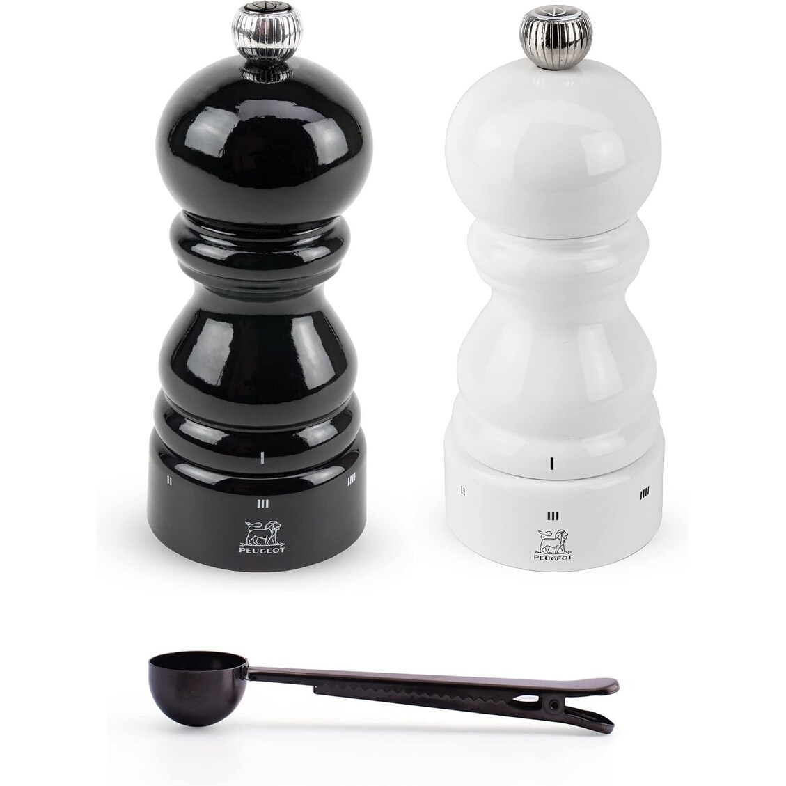 Peugeot Paris u'Select Salt & Pepper Mill, Gift Set, Black & White