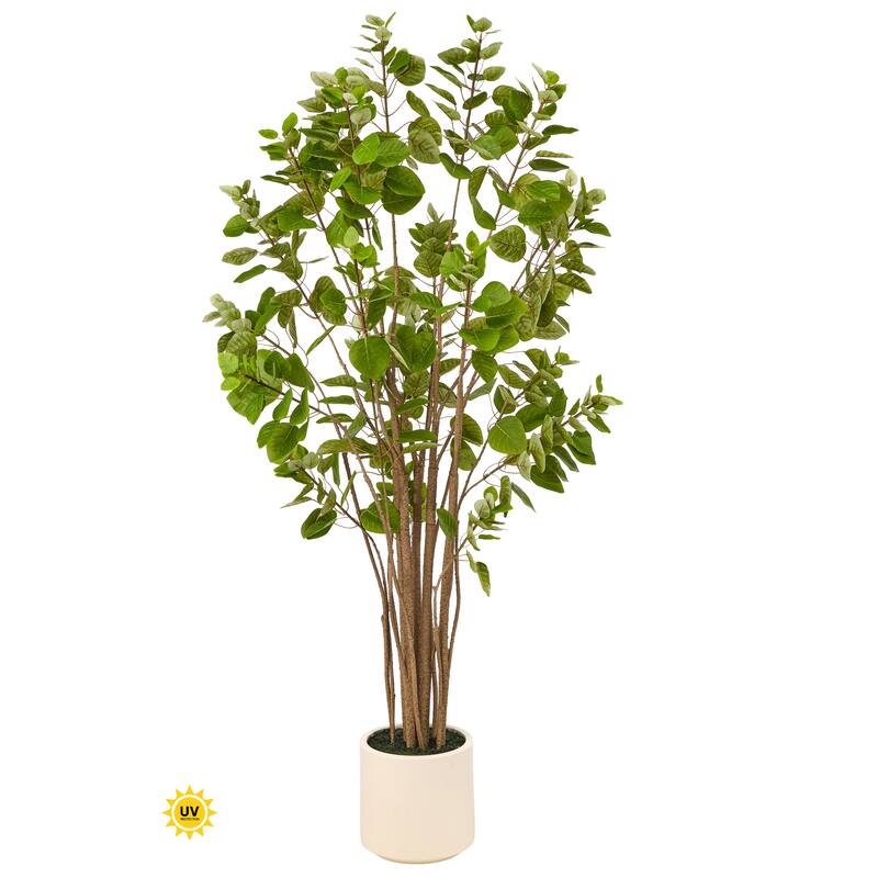 5' UV Potted Smoke Tree