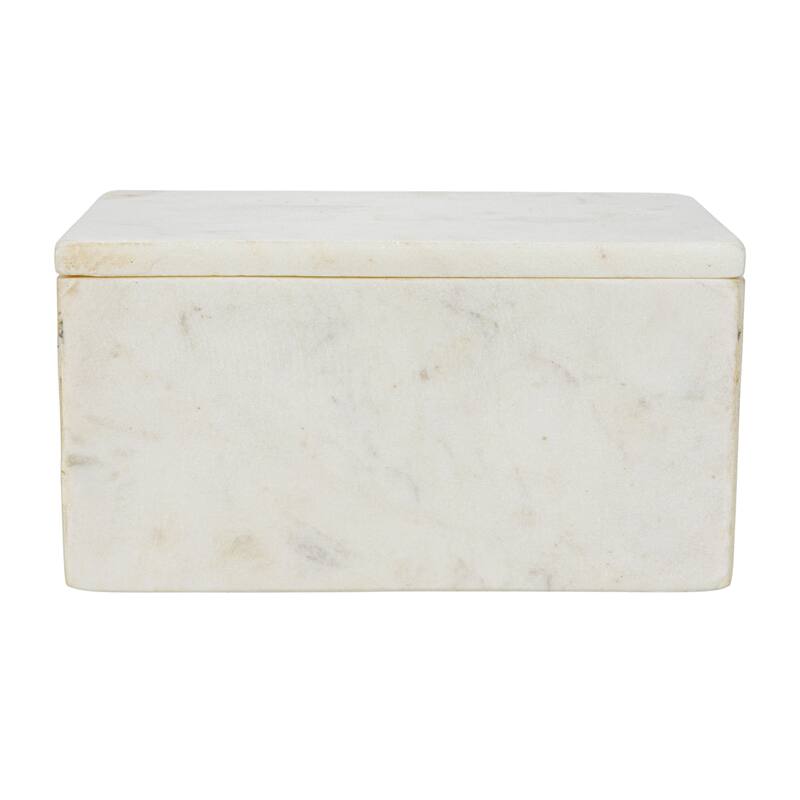 Marble Box Storage Container with Lid - 6.0"L x 4.0"W x 3.0"H