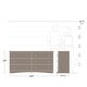 preview thumbnail 4 of 10, Prepac Fremont 6 Drawer Double Dresser for Bedroom, Wide Chest of Drawers, Traditional Bedroom Furniture