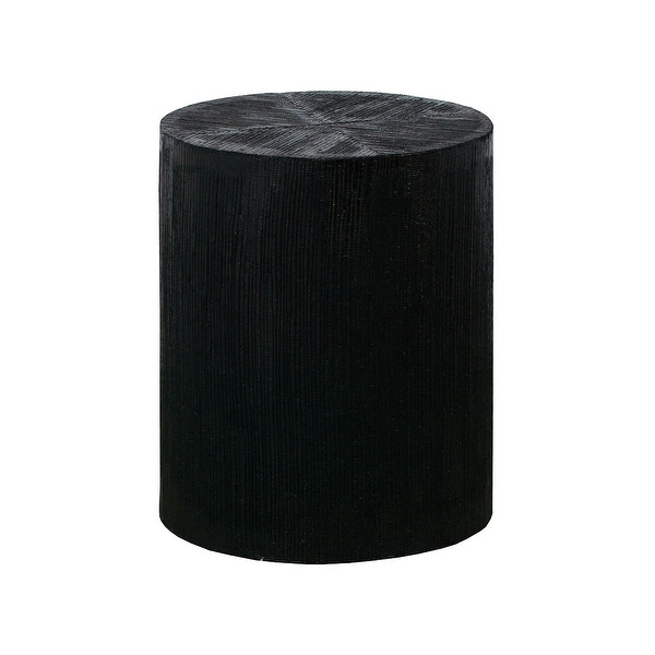 18" Black Jungleroom Stool - N/A