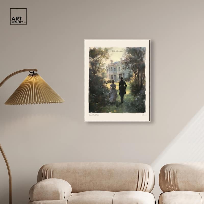 Pride and Prejudice Scene Canvas by Art Remedy
