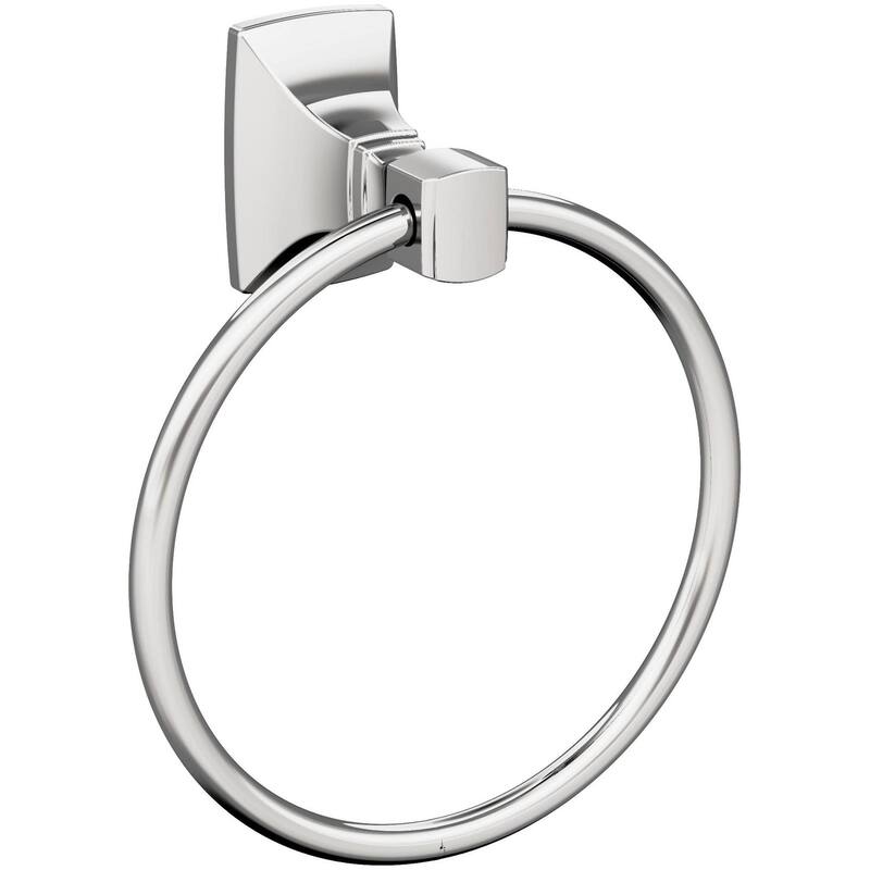 Amerock Highland Ridge 7-7/16" Wall Mounted Towel Ring - Chrome