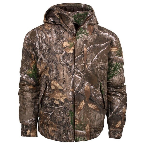 Shop King's Camo Realtree Edge Classic Cotton Insulated Hooded Ripstop