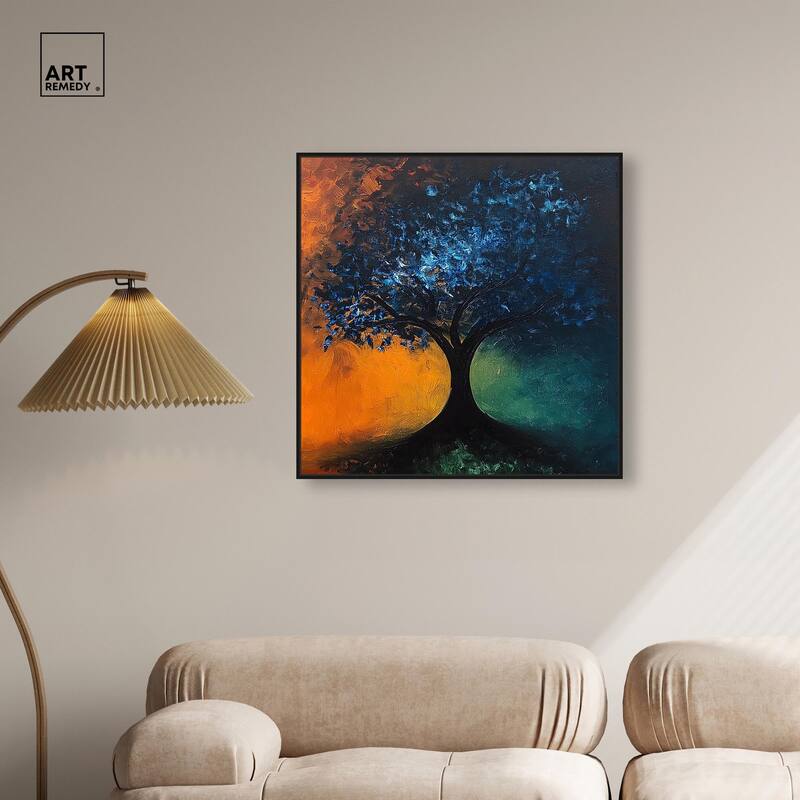 Tree of Opposites II Canvas by Art Remedy