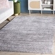 preview thumbnail 5 of 78, SAFAVIEH Tahoe Shag Yaprak Abstract 1.2-inch Thick Rug 6'7" x 9' - Grey/Dark Grey - Rectangle