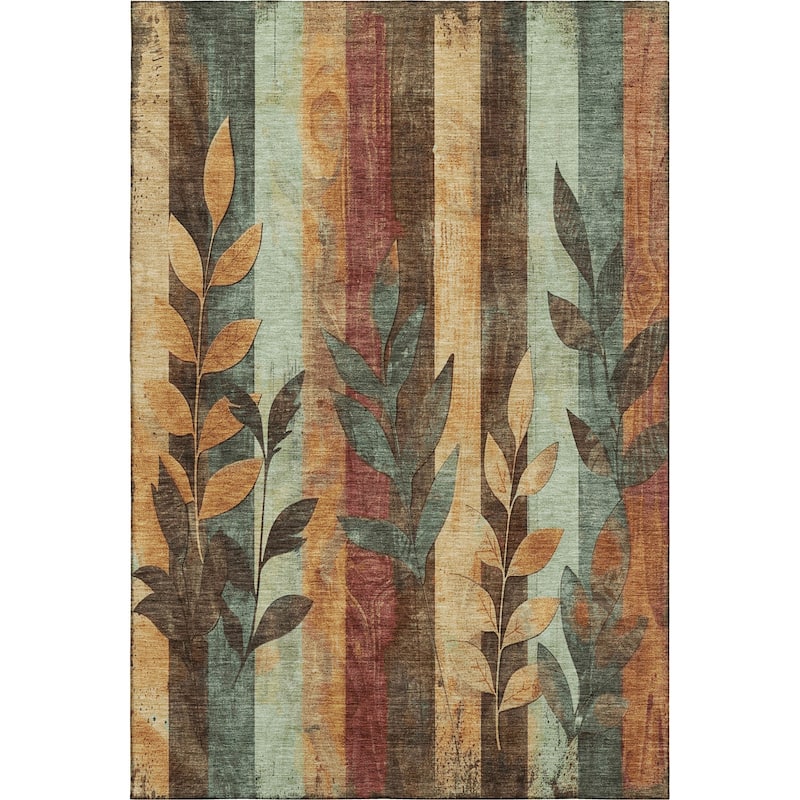 Premium Washable Super Soft Modern Floral Mayfield Rug