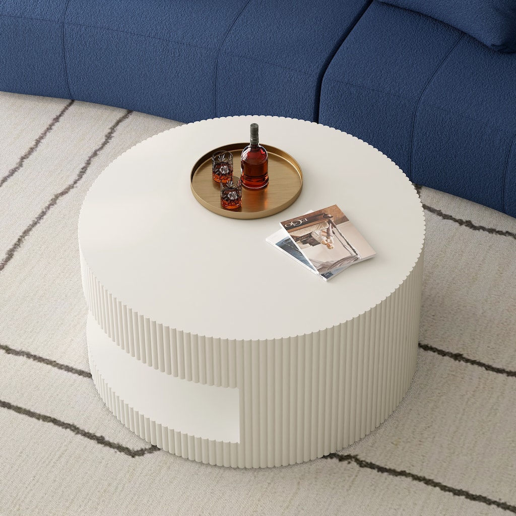 Round Center Table Decorative Table Modern Coffee Table