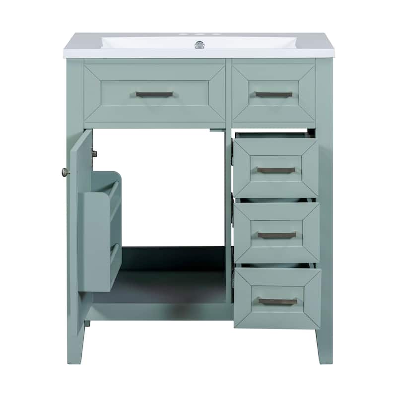 30" Bathroom Vanity with Sink Combo