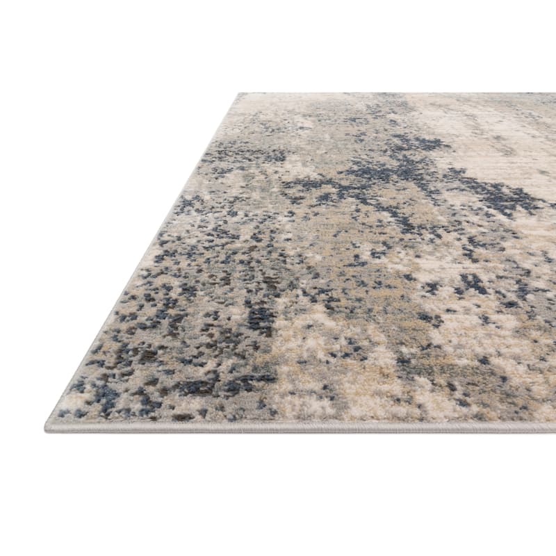 Alexander Home Josefina Distressed Abstract Contemporary Rug