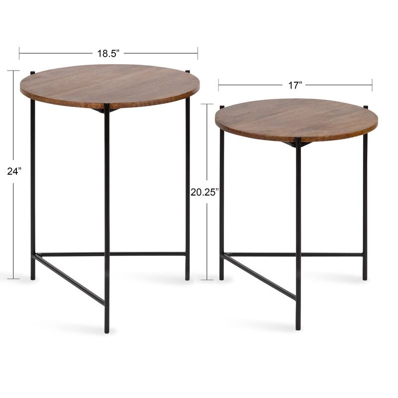 Kate and Laurel Ulani Nesting Tables (Set of 2)