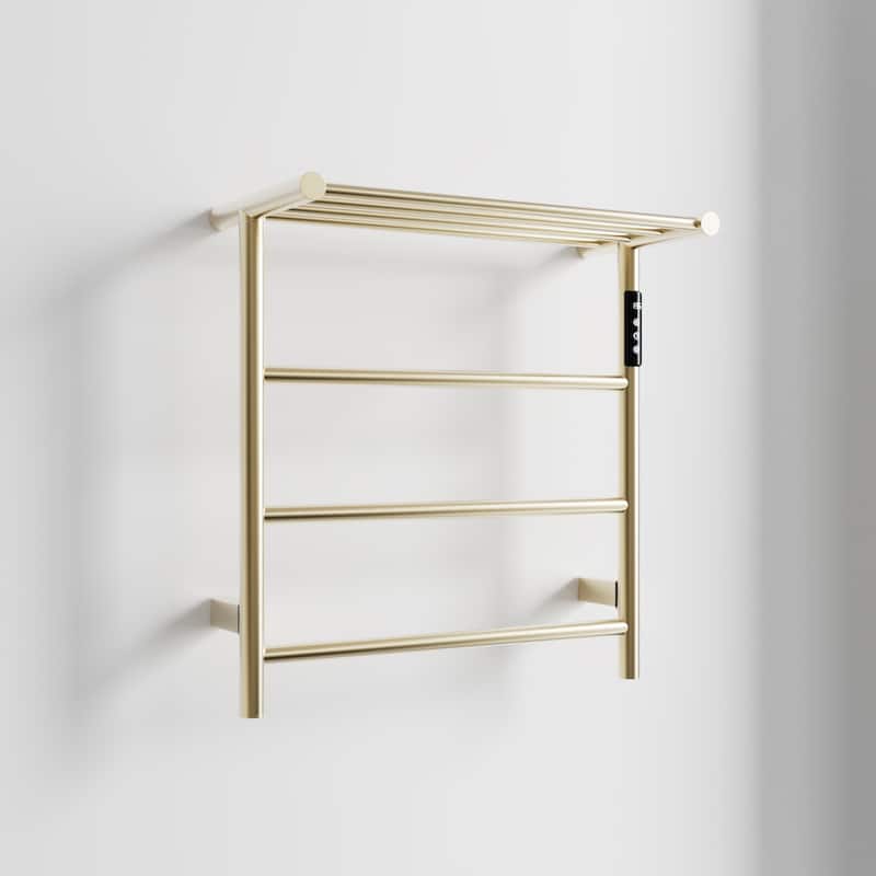 Wall Mounted Heated Towel Rack for Bathroom