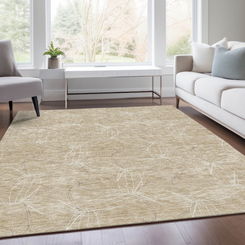 Premium Washable Super Soft Modern Symphony Mayfield Rug