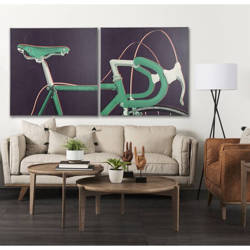 Bike Saddle III (44 x 44) Canvas Art Print