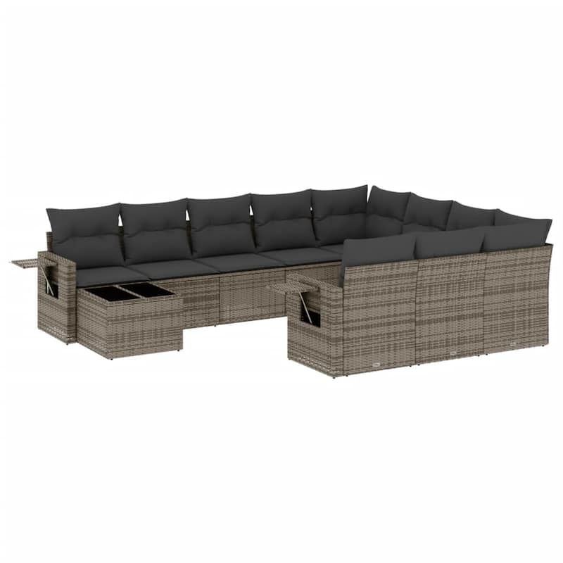 vidaXL Garden Sofa Set - 21.7 x 21.7 x 14.6