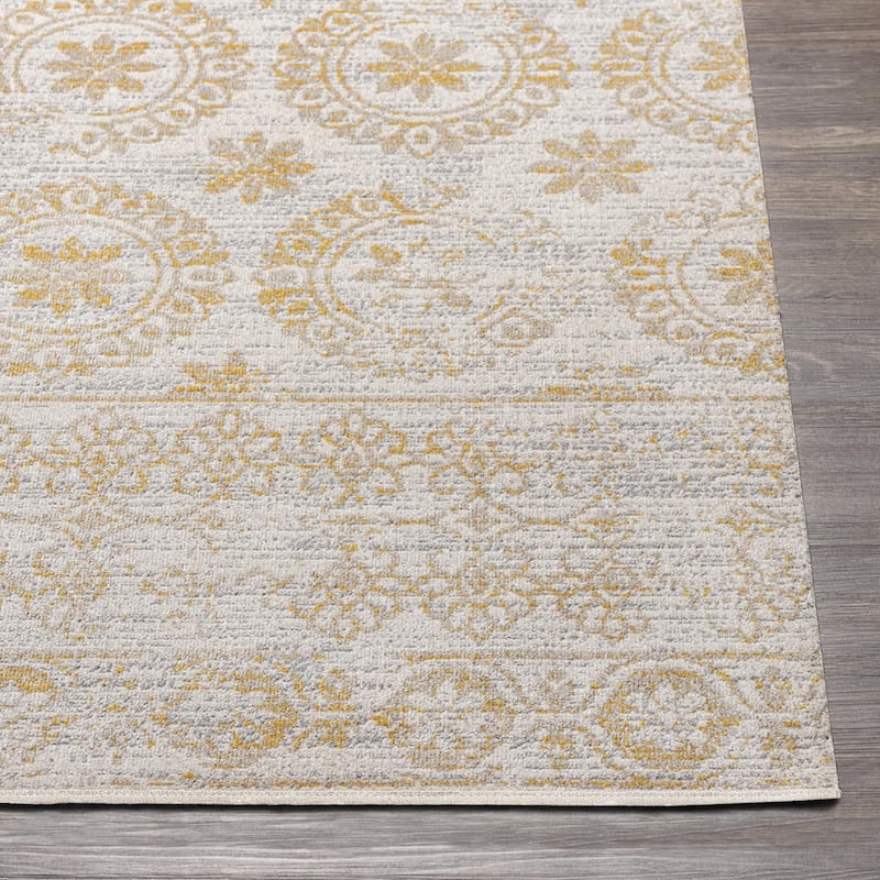 Livabliss Lavadora Updated Traditional Floral & Botanical Washable Area Rug