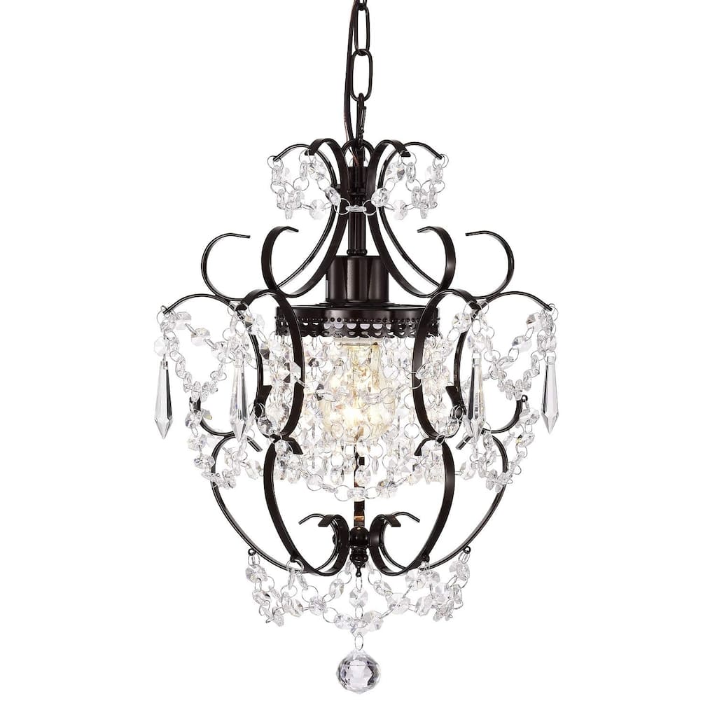 Bronze Chandelier Crystals Chandeliers Small Vintage Chandelier 1 Light Antique Chandelier Light Fixtures