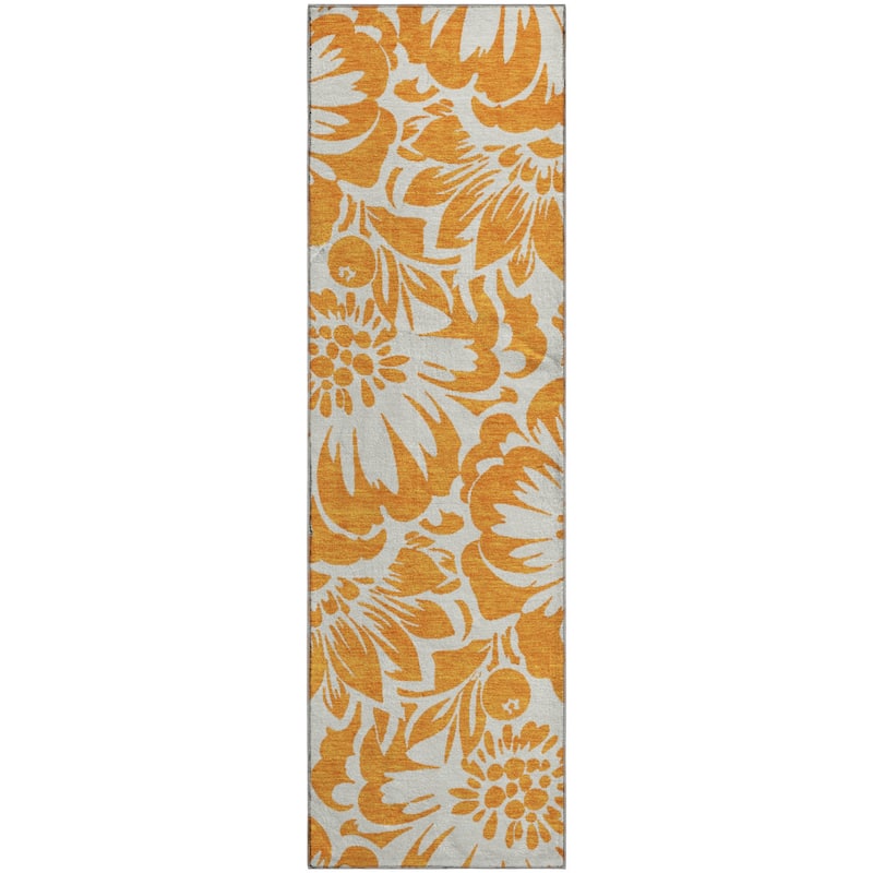 Premium Washable Super Soft Modern Floral Mayfield Rug