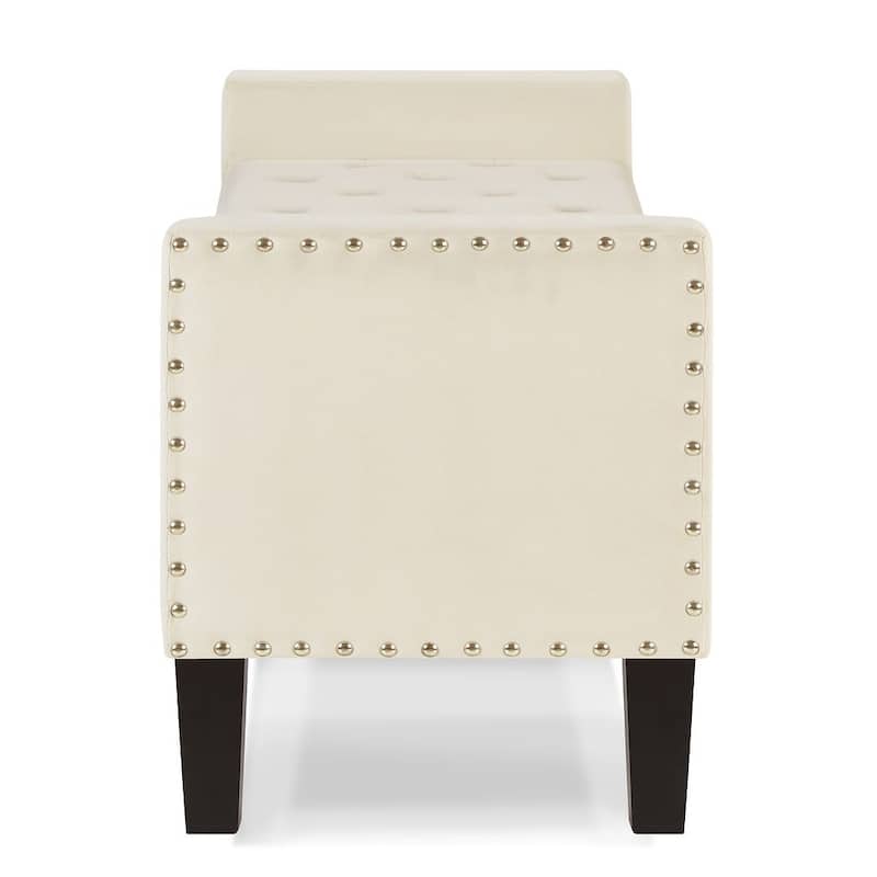 Tufted Button Storage Ottoman Bench - 48"L x 18.5"W x 22" H