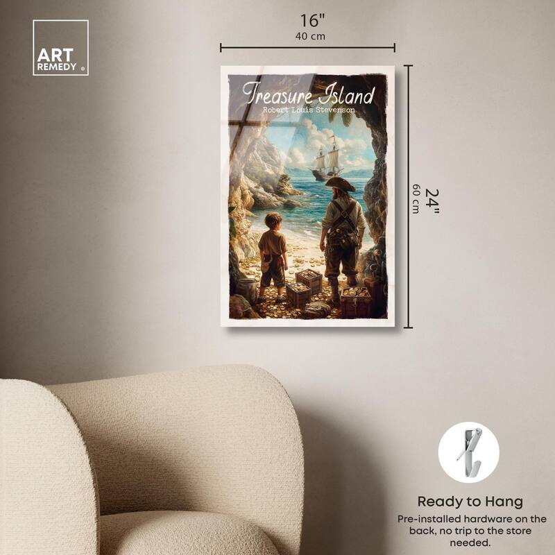 Treasure Island Classic Acrylic by Art Remedy, Ready to Hang
